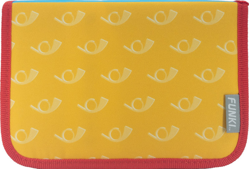Funki Joy-Bag Schuletui 2-fach, gefüllt, 24-teilig – PostAuto – Kunststoff – 23,0 × 14,0 × 4,0 cm