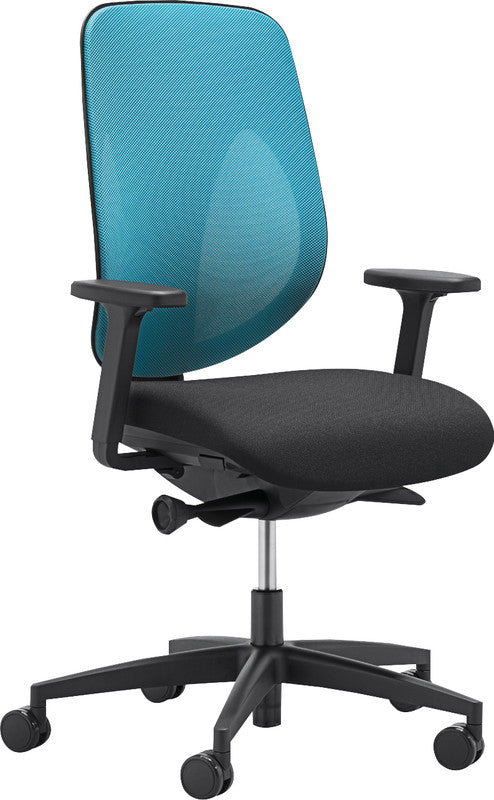 Giroflex Bürostuhl 353 – Sitzhöhe 39–51 cm, 110 kg, Schwarz