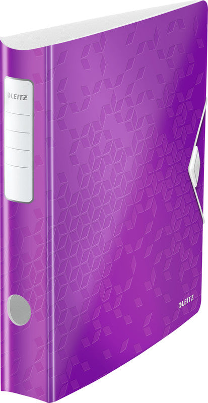Leitz Active WOW Ringbuch – 2-Ring – für A4 – Rückenbreite 6,5 cm – Violett