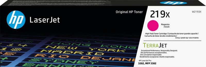 HP Toner 219X – magenta, 2500 Seiten