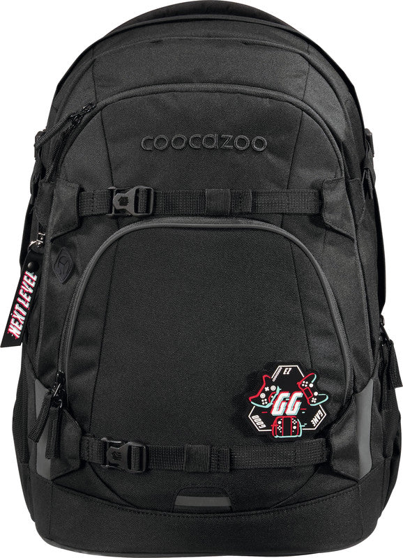Coocazoo Rucksack Mate – Black Coal – schwarz – 30 l – B 30 × H 44 × T 23 cm