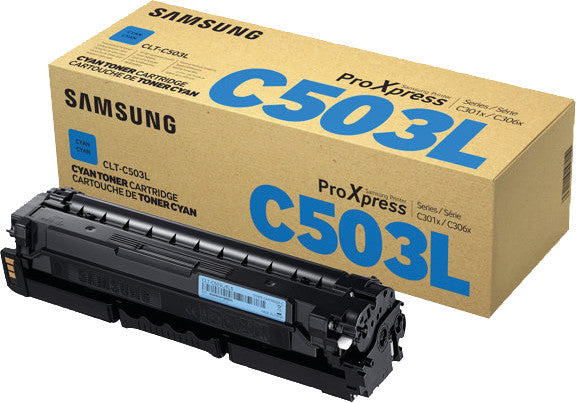 HP Samsung – Toner CLT-C503L – cyan, 5000 Seiten