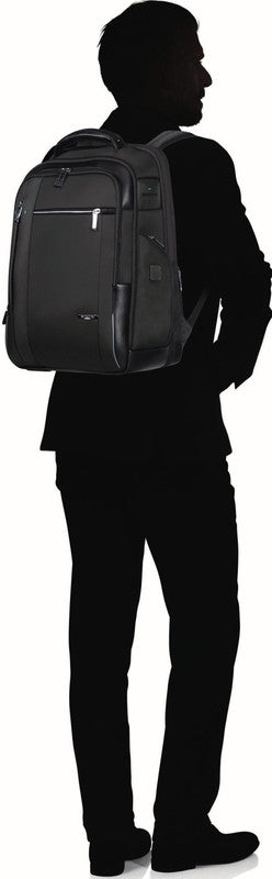 Samsonite Spectrolite 3.0 Notebook-Rucksack – 26,5/30,5 l, USB-Port, Aufsteckfunktion, Polyester, Schwarz