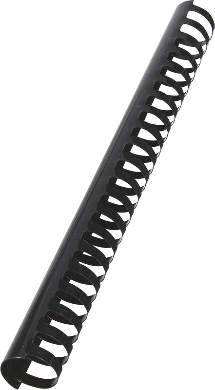 GBC Bindedisc-Ringe – für A4 – Ø 28 mm, schwarz, Kunststoff – 50 Stk.