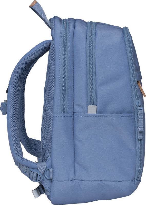 Beckmann Rucksack Urban Midi – Blue Shadow, blau – recycelte Materialien