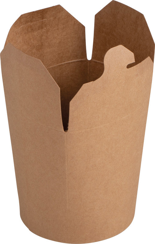 Noname Take-away-Box Kraftpapier – 85 × 150 × 85 mm, braun, 25 Stück