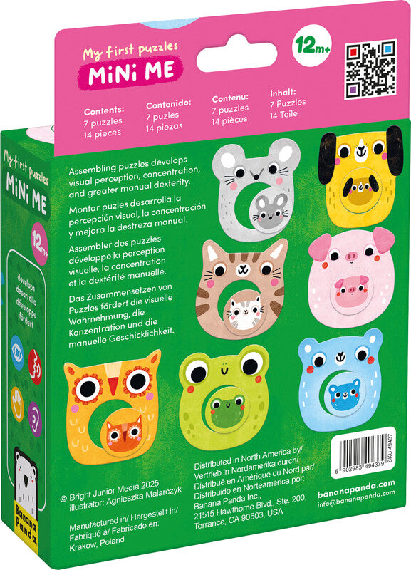 Banana panda My First Puzzles – Logikspiel, 1 Spieler, ab 1 Jahr