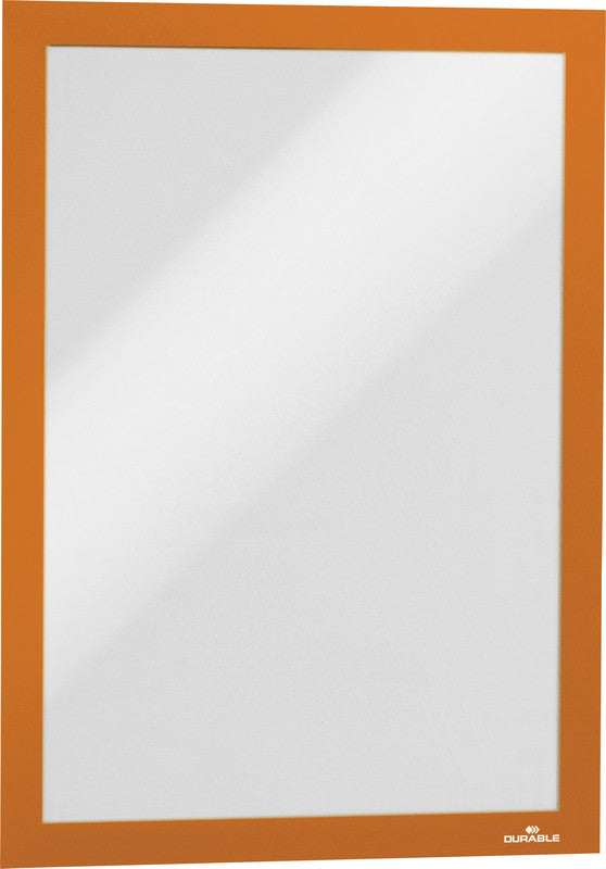 Durable Magnetrahmen – A4 – Orange – 2er-Pack