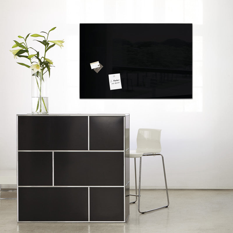 Sigel Whiteboard – 100 × 65 cm, Glas, magnetisch, Wandmontage