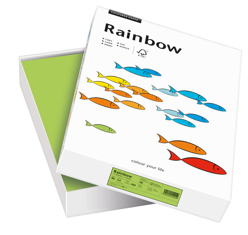 Scaldia Kopierpapier – A4, 80 g/m², Grün – für Inkjet/Laser/Kopierer – FSC – 500 Blatt