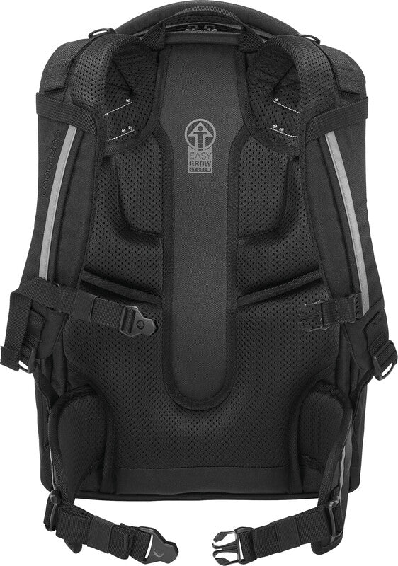 Coocazoo Rucksack Mate – Black Coal – 30,0×46,0×23,0 cm, 30 l – aus 100% recyceltem rPET