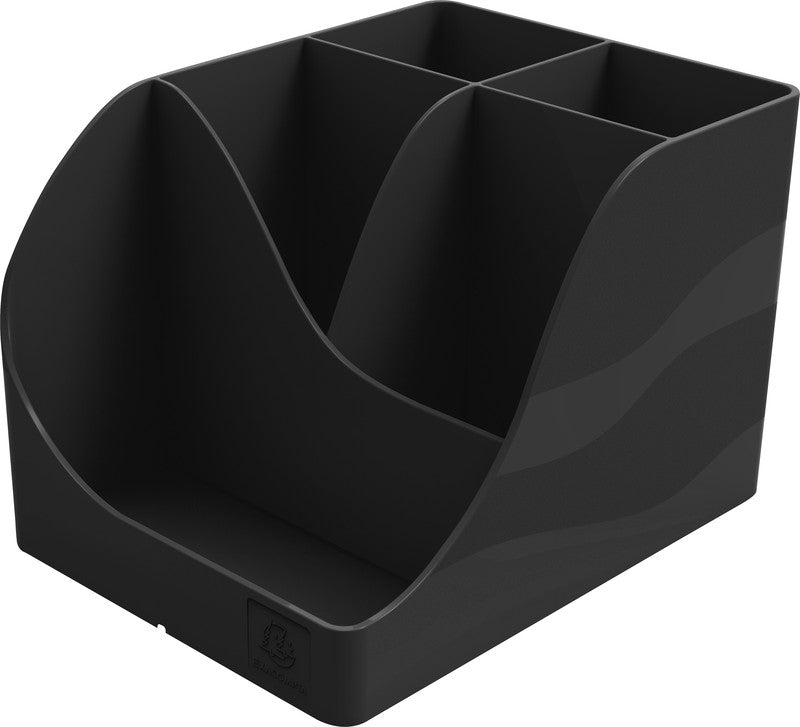 Exacompta Multiköcher – Kunststoff, schwarz, 109 × 119 mm