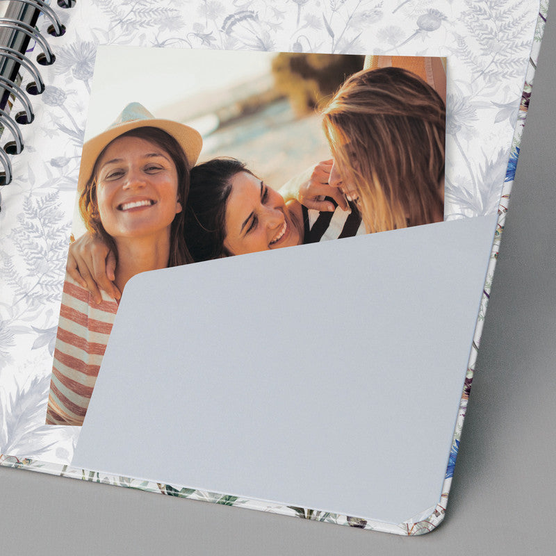 Sigel Spiralbuch JOLIE, Spiralbindung, Hardcover, 240 Seiten, perforiert, 120 g/m² – mehrfarbig