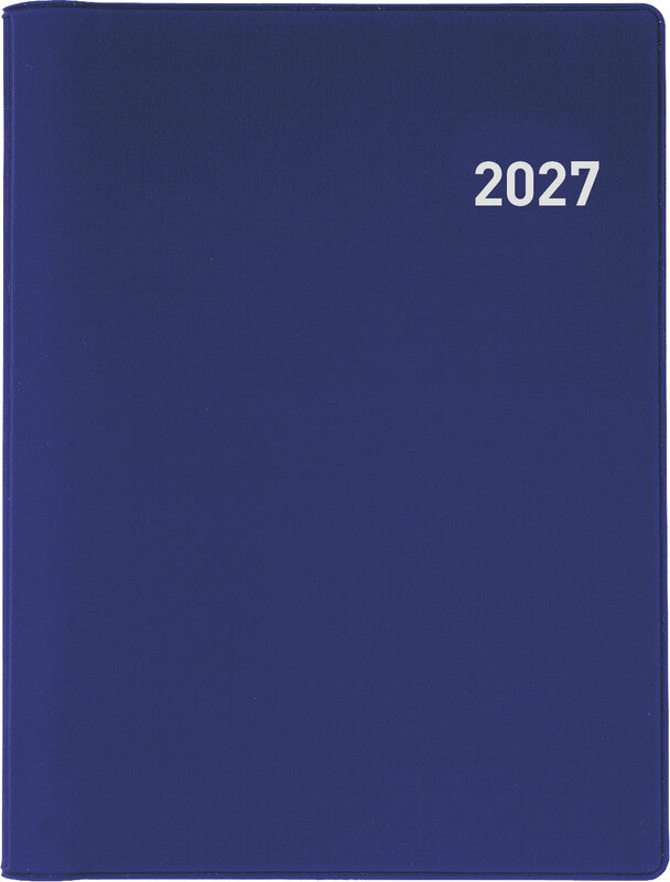 Biella Memento Agenda – 1 Woche/2 Seiten, Wire-O, 10,1 × 14,2 cm, 2027, mehrsprachig, FSC