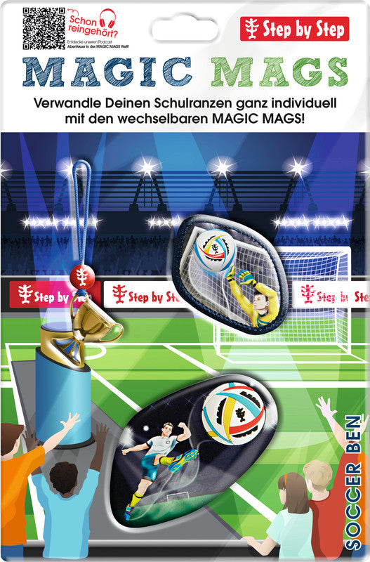 Step by Step Magic Mags Zubehörset – 3-teilig – Soccer Ben – für Cloud, Space, 2in1 Plus und andere