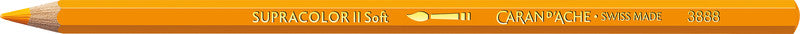 Caran d-Ache Caran d'Ache Supracolor Soft Aquarellfarbstift – Echtorange, Mine Ø 3,8 mm, Metallschachtel