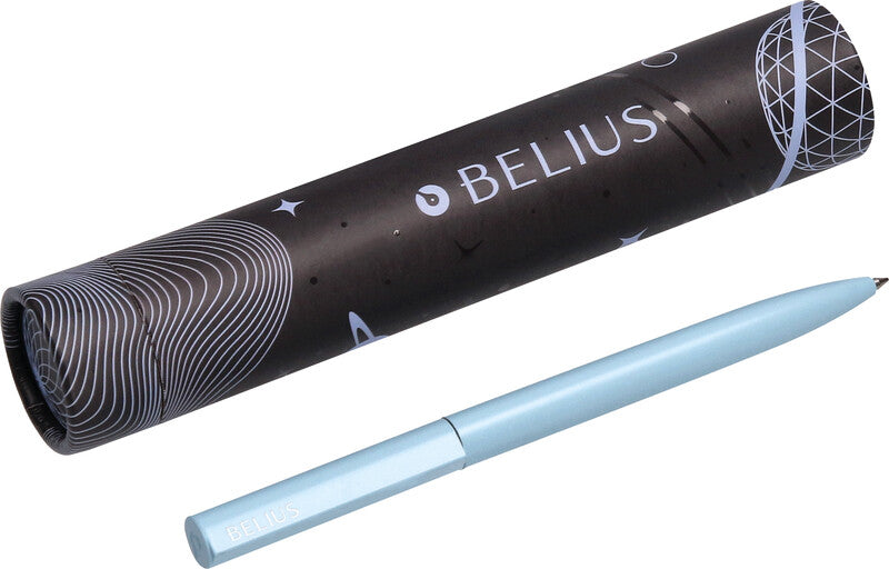 Belius Betaverse Kugelschreiber – Hellblau, Aluminium