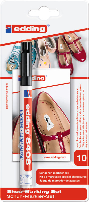 Edding Schuhmarker für Schuhe – Weiss