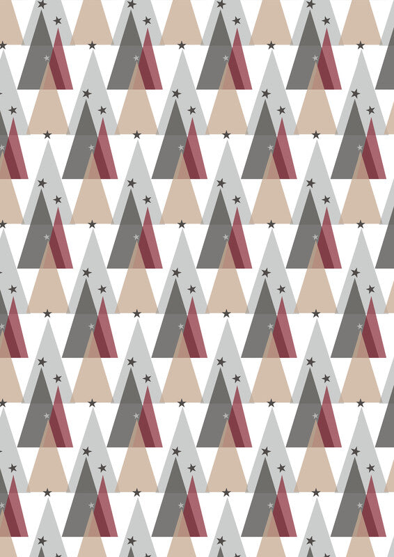 Zoewie Geschenkpapier – Cozy Home, Weihnachten – 700 × 2000 mm – Papier, 80 g/m2, 5 Motive