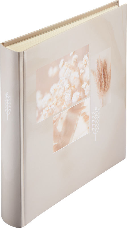 Hama Fotoalbum – für 300 × 300 mm, beige, mit Pergaminzwischenblättern, Karton