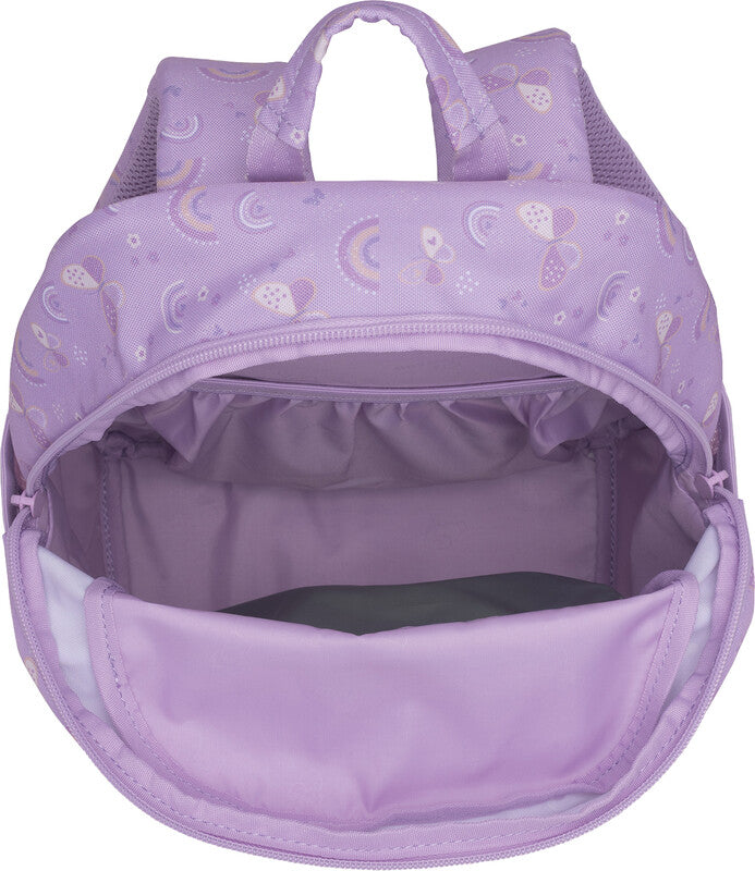 Beckmann Kindergartenrucksack Sport Mini – Purple Summer – aus recycelten PET-Flaschen