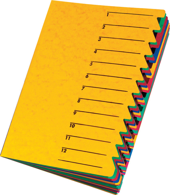 Pagna Sammelmappe, für A4, Karton, mehrfarbig, mit Gummizug