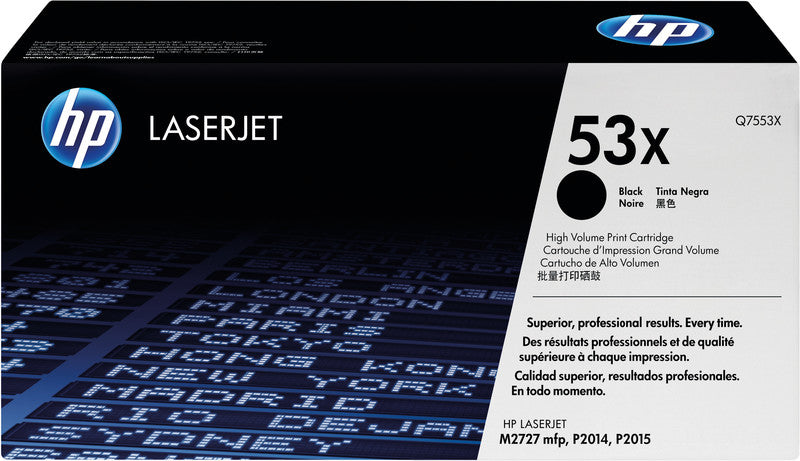 HP Toner 53X – schwarz, 7000 Seiten