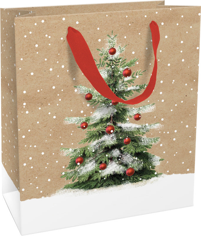 Braun + company Tragetasche – Mein Weihnachtsbaum – Papier, 150 g/m2, matt – 180 × 210 × 80 mm