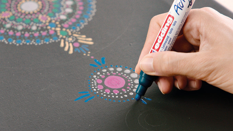 Edding Acrylmarker für Permanent-Marker – Nachtblau