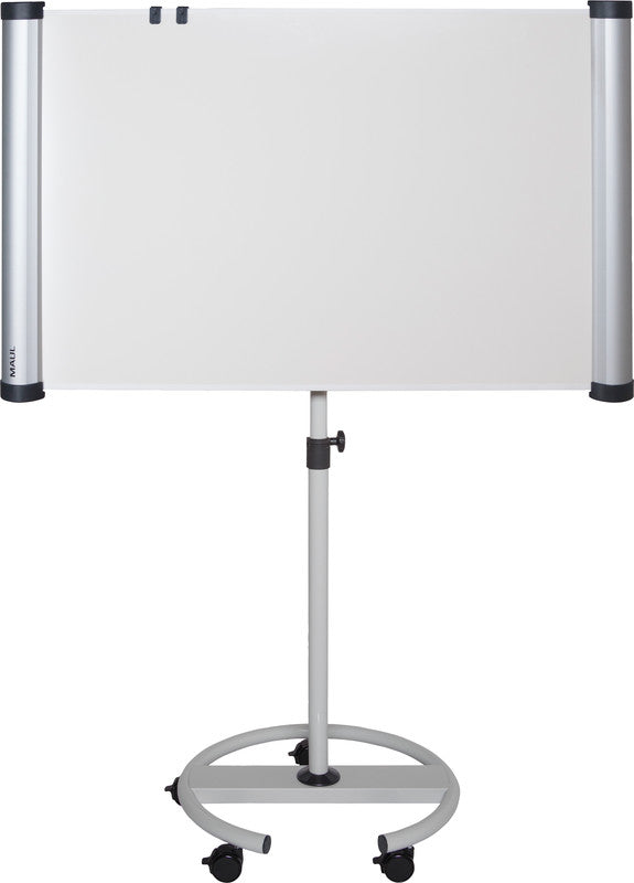 MAUL Flipchart solid flip2use – 66 × 97 cm, weiss, Metall