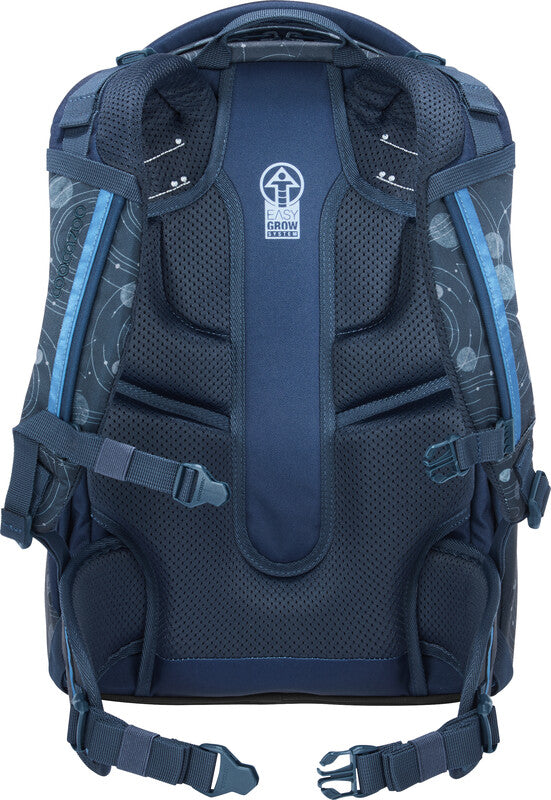 Coocazoo Rucksack Mate – Blue Orbit – 30 l, 30 × 46 × 23 cm – für Tablet- oder Notebook-Tasche 11″