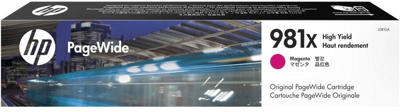 HP Tintenpatrone 981X, Magenta, 10'000 Seiten