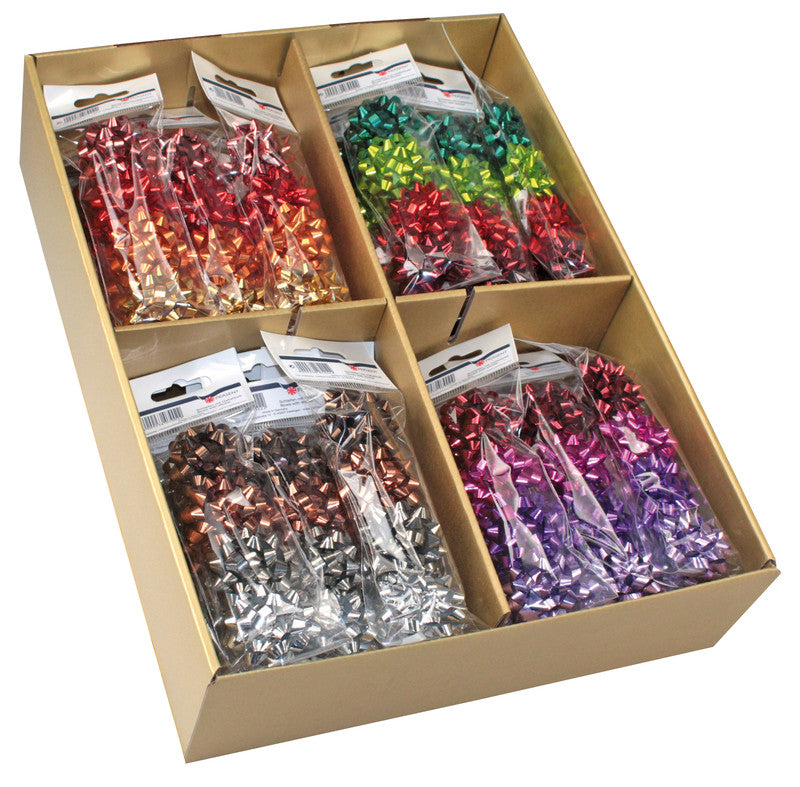 Präsent Geschenketiketten – Weihnachten – 4 Etiketten – selbstklebend, Kunststoff – Ø 45 mm