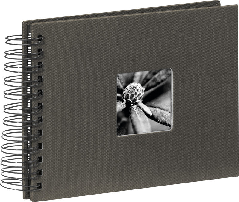 Hama Fotoalbum – für 240 × 170 mm, schwarz, mit Pergaminzwischenblättern, Papier