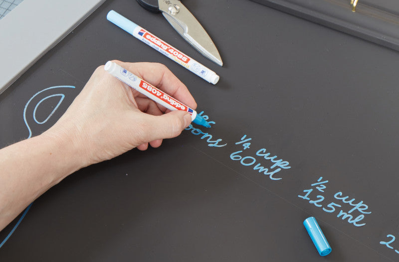 Edding Kreidemarker 4085 – Rund, 1–2 mm – Hellblau