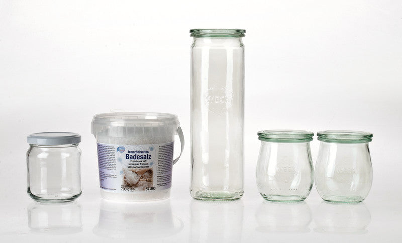 Noname Glas mit Deckel – Transparent – Ø 65 × 80 mm – zum Verzieren