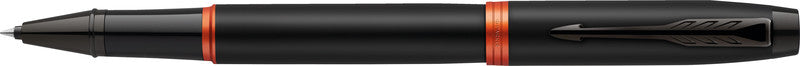 Parker IM Professionals Vibrant Rings – Tintenroller, mit Kappe, 0,5 mm, Schwarz