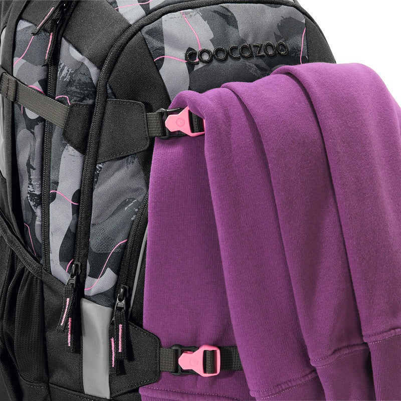 Coocazoo Rucksack Mate – Bubble Brush – 30 l – B 30,0 × H 44,0 × T 23,0 cm – recycelte Materialien