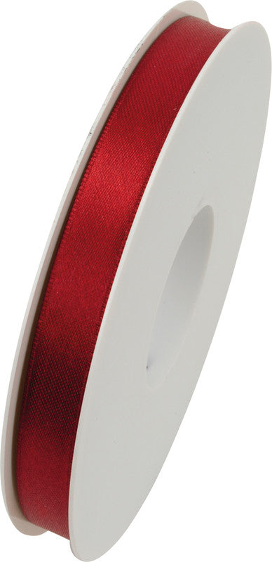 Goldina Geschenkband – Satin, Dunkelrot – 15 mm × 3 m – Echte Webkante
