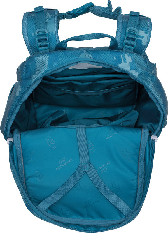 Beckmann Schulrucksack Active Air Flx – Jungle Game – Recycelte Materialien