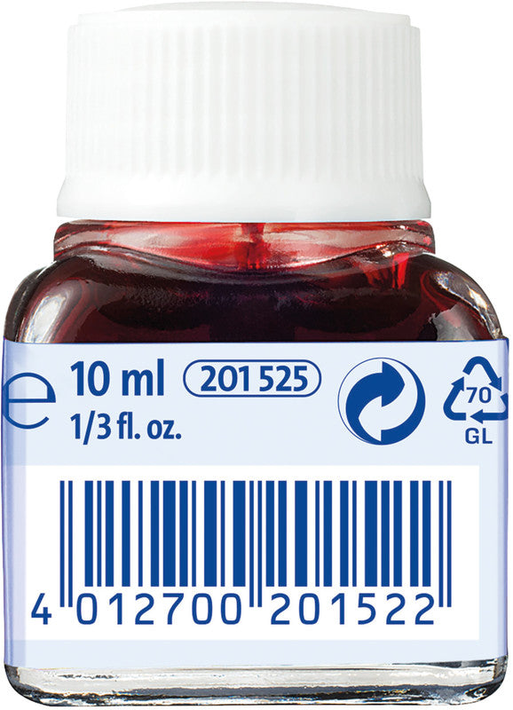 Pelikan Tusche – Zinnober, 10 ml, für Reissfeder, Zeichenfeder & Pinsel