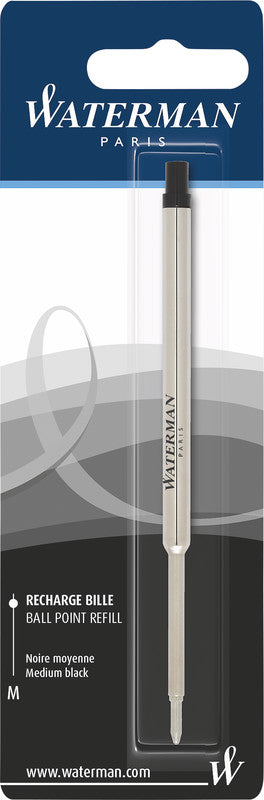 Waterman Maxima Standard Kugelschreiber-Mine für Parker – Schwarz, 1 mm, geruchsarm, 1 Stk.