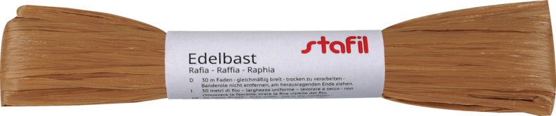 Stafil Bast – braun – 30 m, Ø 1 mm