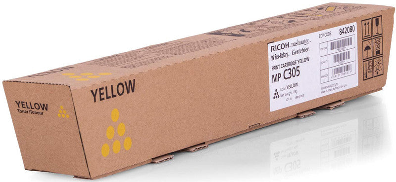 Ricoh Toner TYPE MPC 305E – gelb, 4000 Seiten