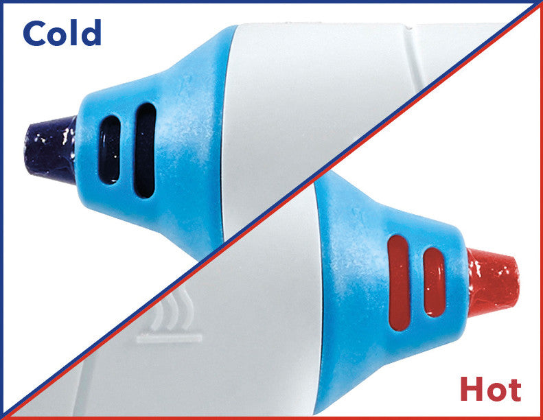 Westcott Mini Heissklebepistole – inkl. 2 Klebestifte Ø 70 mm – Aufheizzeit 5 Min.