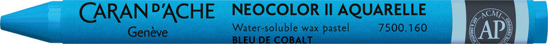 Caran d-Ache Caran d'Ache Neocolor II Aquarellfarbstift – Kobaltblau, Mine Ø 8,6 mm