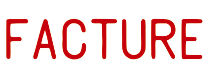 X-Stamper Motivstempel – Motiv: Rechnung, selbstfärbend, Kunststoff, 13 × 42 mm, Französisch