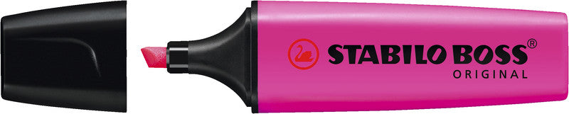 STABILO BOSS Original Textmarker Desktop Set 15 Farben – Keilspitze, 2–5 mm, nachfüllbar