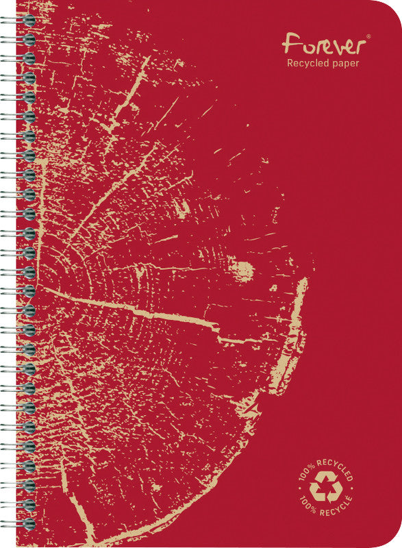 Clairefontaine Spiralheft A5, kariert, Spiralbindung, 60 Blatt, perforiert, 90 g/m² – sortiert
