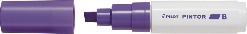 Pilot Pigment-Marker Pintor – Keilspitze 8 mm – Violett – Deckend